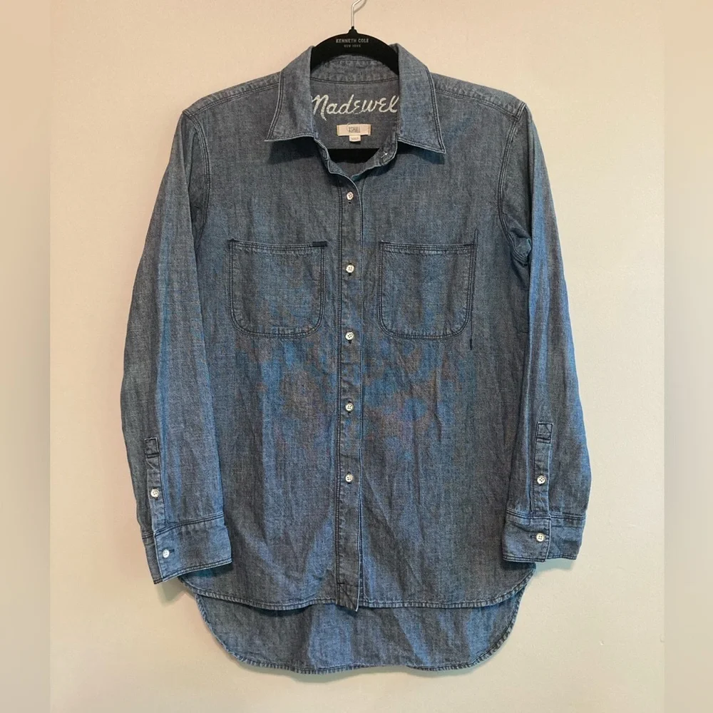 Madewell‎ Chambray Shirt - Picture 3 of 6